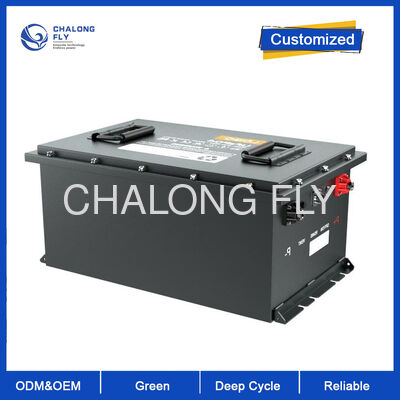 48V 190Ah LiFePO4 golfkar batterij met 5000+ cycli, 9,12kWh hoge capaciteit en IP65 waterdichte behuizing