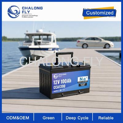 12V Hoog-CCA Natrium-Ion Startaccu voor Auto's Vrachtwagens en Zwaar Materieel