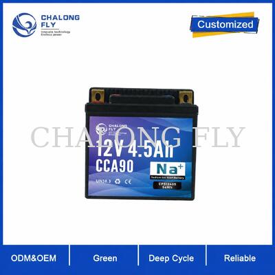 12V 4.5Ah 90CCA Compacte natrium-ion motorfiets startbatterij