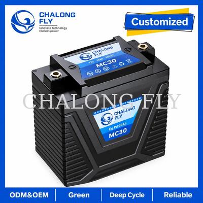 12,8V 5Ah LiFePO4 Motorfiets Startaccu 300A voor 8–14Ah Loodzuurvervanging