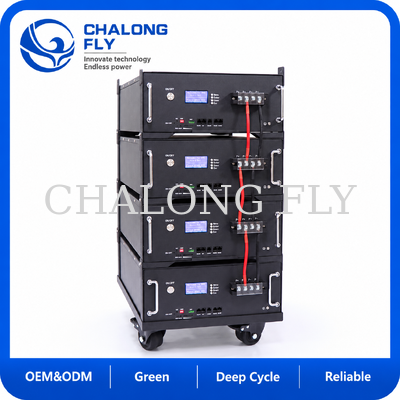 48V 100Ah Ingebouwde BMS Residentiële Energieopslag Batterij voor Zonne-energie Thuis Back-up Voeding